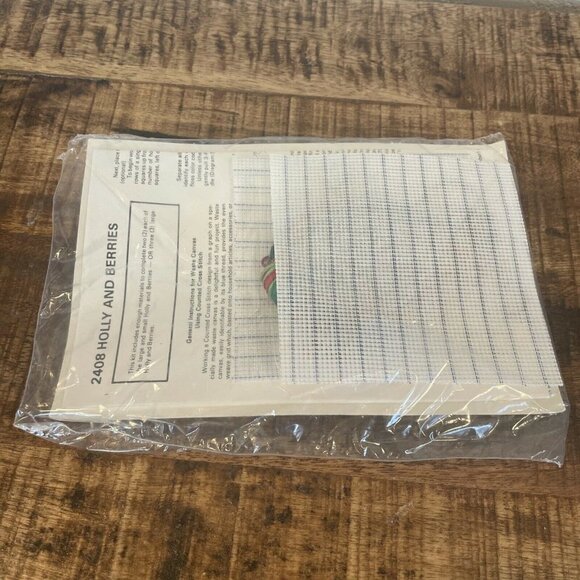 The Creative Circle Cross Stitch #2408 #2408 Holly And Berries, Playful Panda - Picture 7 of 7